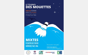 TOURNOI DES MOUETTES - Badminton - 29 février 2020