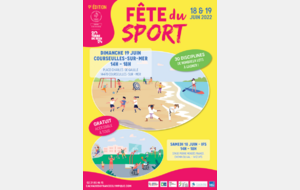 FETE DU SPORT - Courseulles-sur-Mer - Dim 19 juin 2022 de 14h à 19h