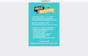 PASS ACTIVITES 2022 - Mairie de Courseulles-sur-Mer