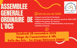Assemblée Générale OCS (saison 2024/2025)