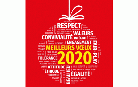 L'OFFICE COURSEULLAIS DES SPORTS vous souhaite une très bonne année 2020