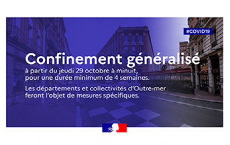 ARRET DES ACTIVITES  jusqu'au 1er décembre 2020