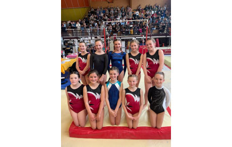 GYM ARTISTIQUE - compétition 6 et 7 mai 2023