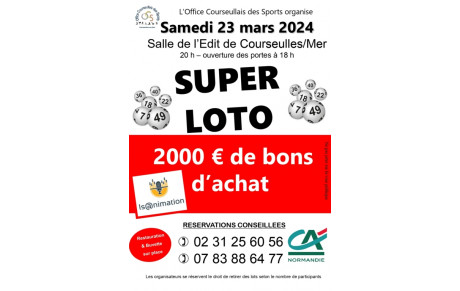 LOTO de l'association - Samedi 23 mars 2024